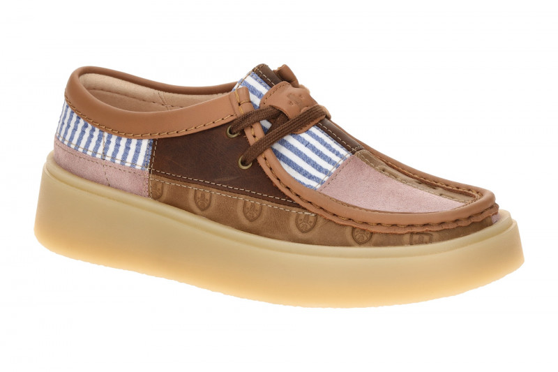 Clarks Torview Mokassin Schuhe braun rosa 26186493