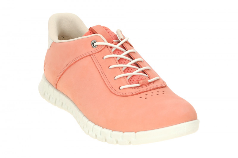 Ecco Gruuv Lite Slipper Schuhe rosa coral Easy Slip 246323