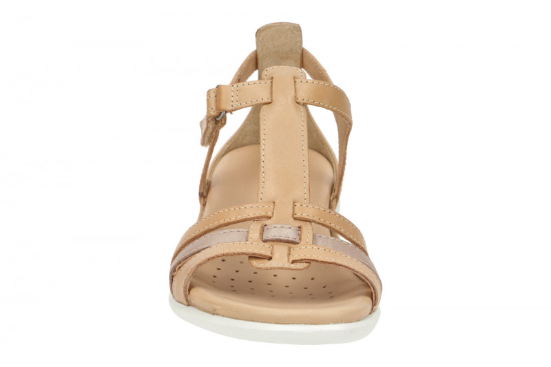 Ecco Flash Damen T-Steg Sandale hellbraun
