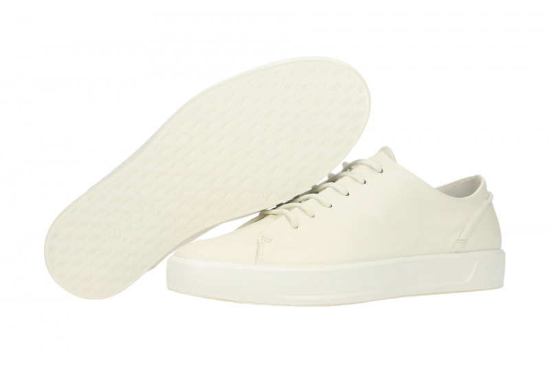 Ecco Soft 8 Schuhe weiß Herren 45084401152