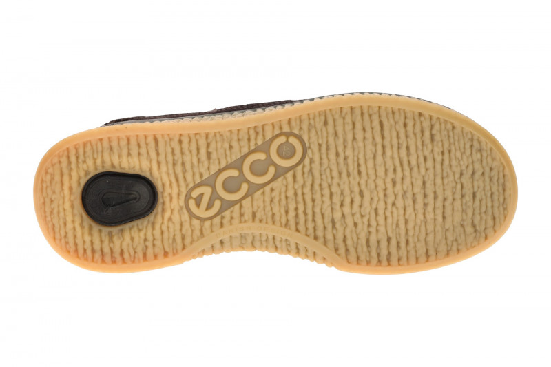 Ecco Walker Schuhe braun mocca Velour Mokassin 571104