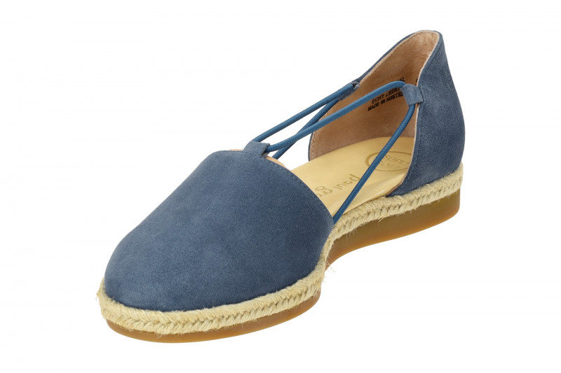 Paul Green Schuhe Espadrilles blau Velour 2856