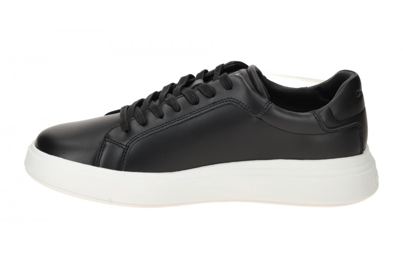 Calvin Klein Schuhe Low Top Lace Sneakers schwarz Glattleder