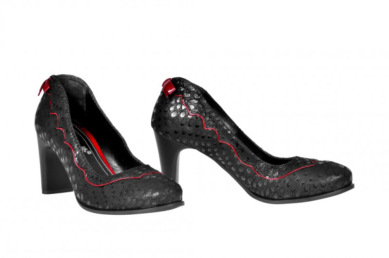 Tiggers Maryline 4 Pumps in schwarz rot
