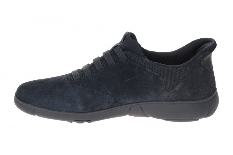 Geox Nebula Slipper Schuhe blau FASTin Velour U56MXB