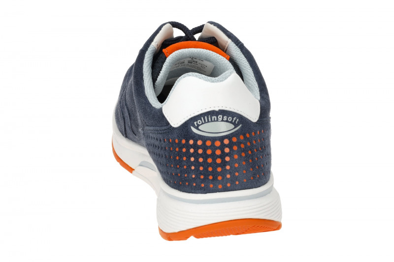 Gabor RollingSoft Schuhe blau orange 46.876.36