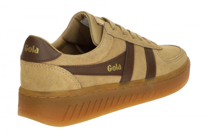 Gola Grandslam Suede Schuhe Sneakers hellbraun CLA589