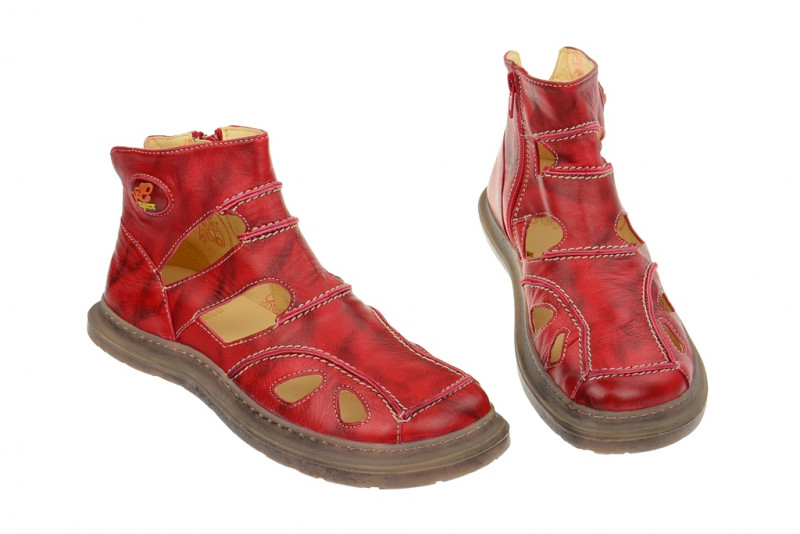 Eject Sony2 Sommer Stiefelette rot 7404