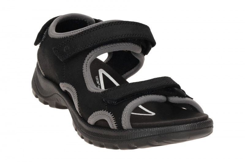Ecco Hike Damen Sandale schwarz 221203