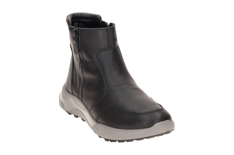 ARA Bergen Stiefelette Boots schwarz dünn gefüttert H-Weite