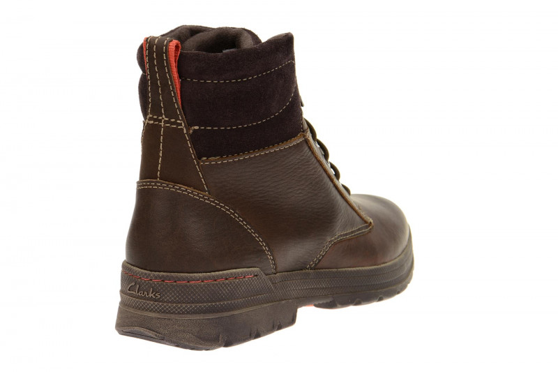 Clarks Ryerson Rise Stiefel braun Winter Gr 41