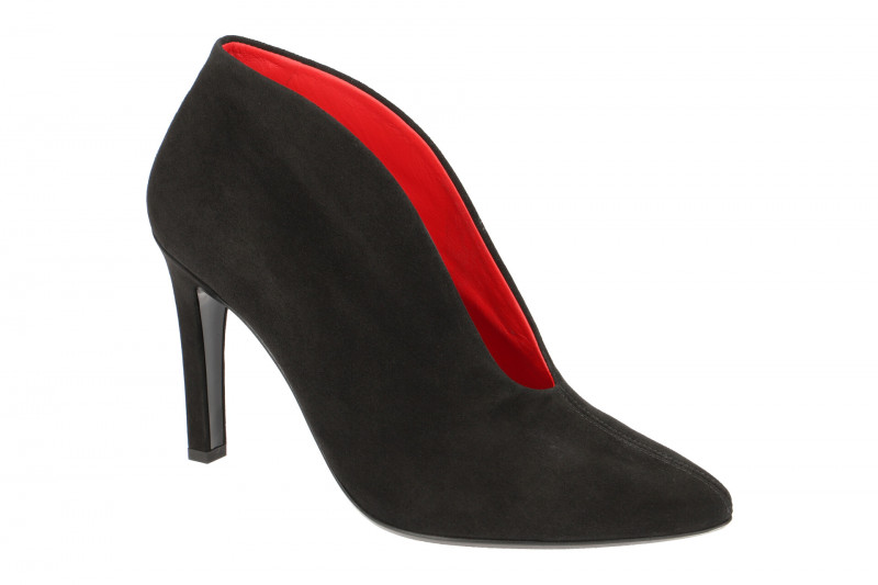 Paul Green Pumps schwarz Samtziege 9437