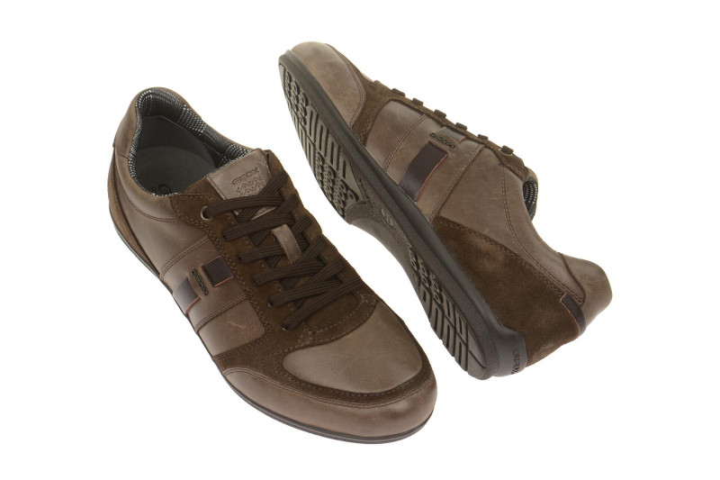 Geox Houston Schuhe dunkel-braun U62P1A