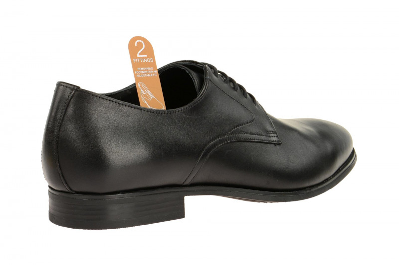 Geox Albert Schuhe schwarz Extra Weit - U44W3B