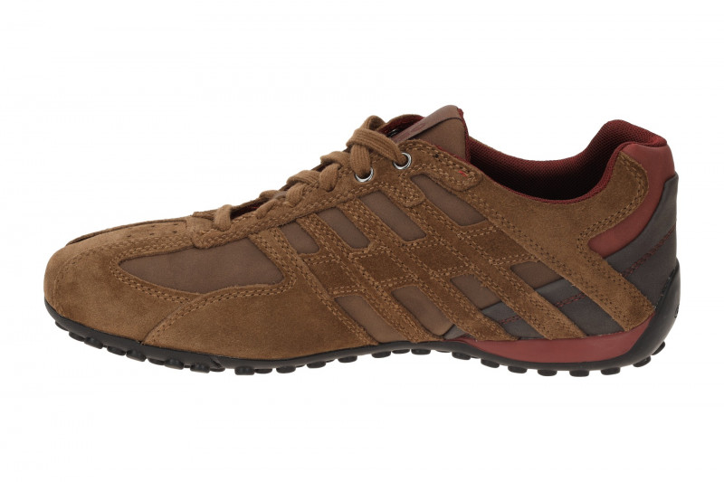 Geox Snake Schuhe Sneakers braun U4507A