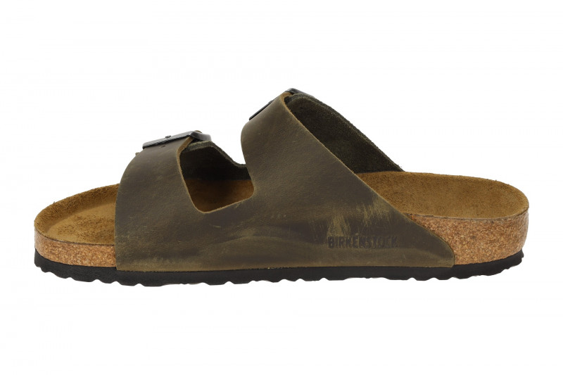 Birkenstock Arizona BS Pantolette grün thyme Normal Weit 1028151