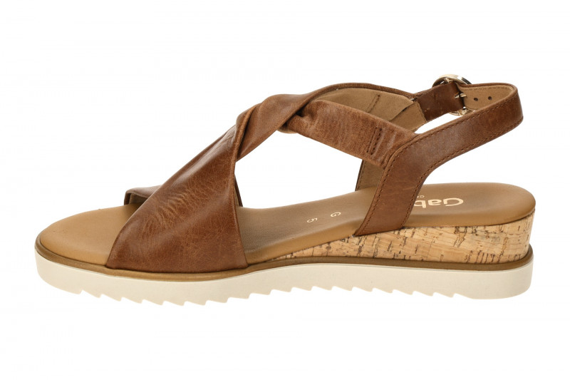 Gabor Genua Sandale braun Glattleder 82.751.53