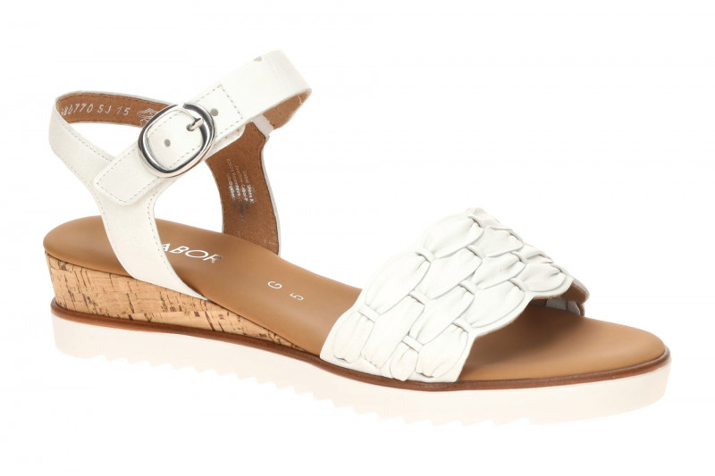 Gabor Sandale weiß Nappa 82.758.50