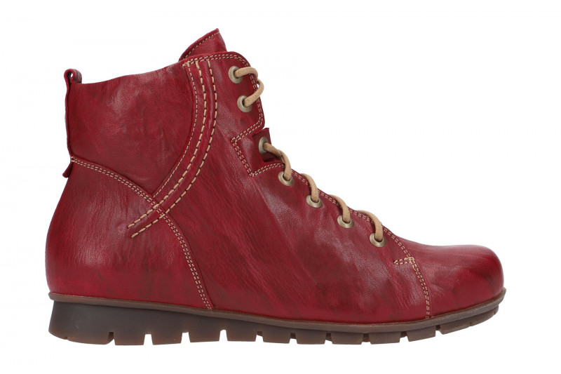 Think Menscha Stiefel dunkel-rot
