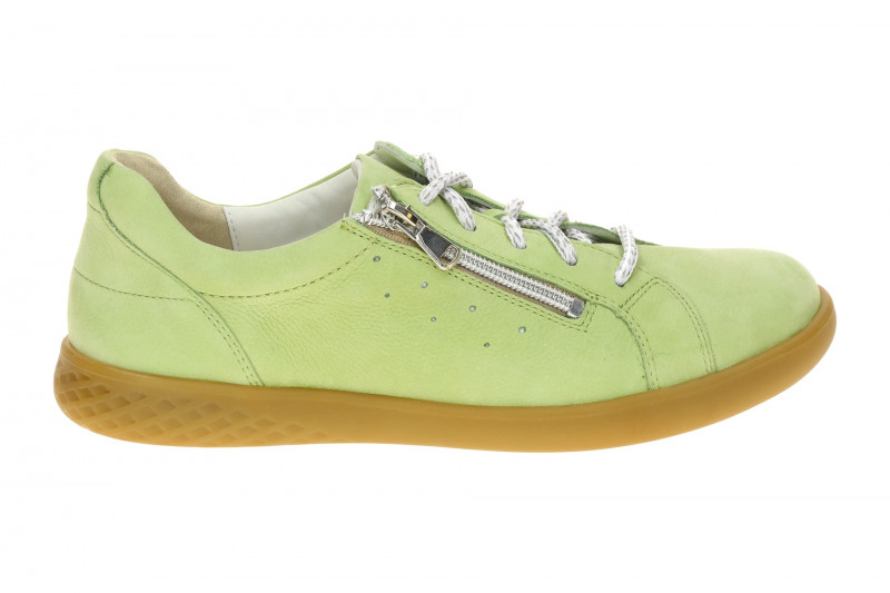 Waldläufer Cloe Schuhe grün Lime Nubuck H-Weite 947001
