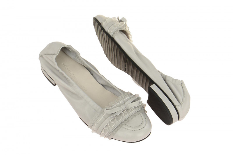 K&S Malu Ballerinas alu grau 10980