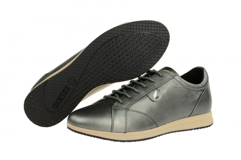 Geox Avery Schuhe grau metallic