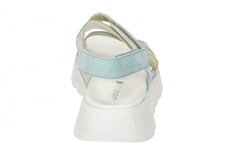 Waldläufer Nele Sandale grün bunt H-Weite 730004