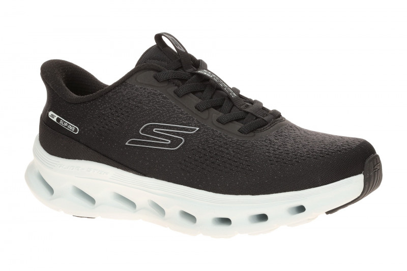 Skechers Go Walk Gliede Step Slipper schwarz SLIP-IN 125124