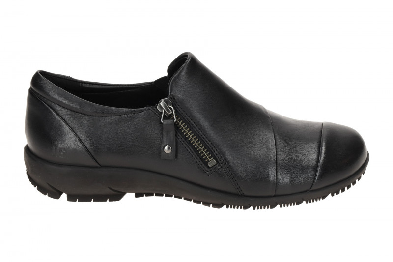 Josef Seibel Charlotte 19 Slipper Schuhe schwarz Reißverschluss