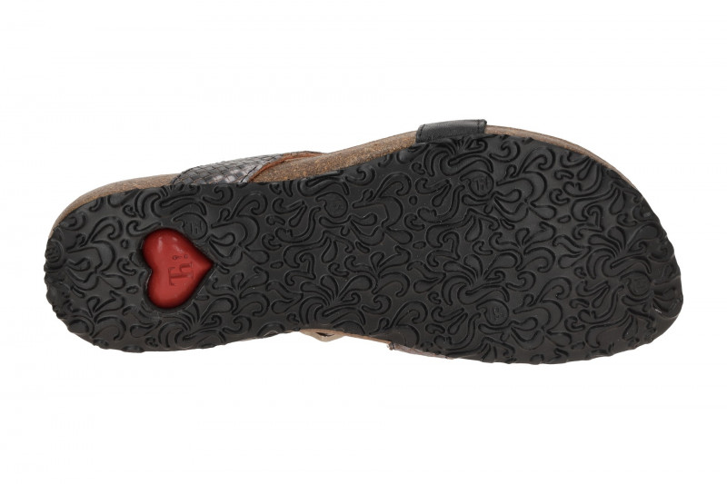 Think Julia Zehentrenner Pantolette schwarz Karo