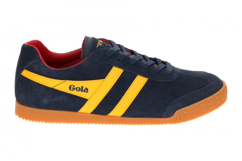 Gola Harrier Sneakers Schuhe blau gelb Herren CMA192