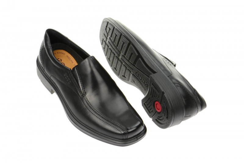 Ecco Helsinki Slipper schwarz Business