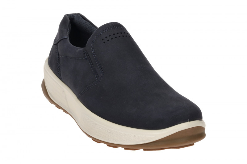 Ecco Byway Slipper Schuhe blau Nubuck 522824