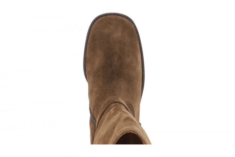 Gabor Biker Stiefel braun Velour Schaftweite M 75.921.18