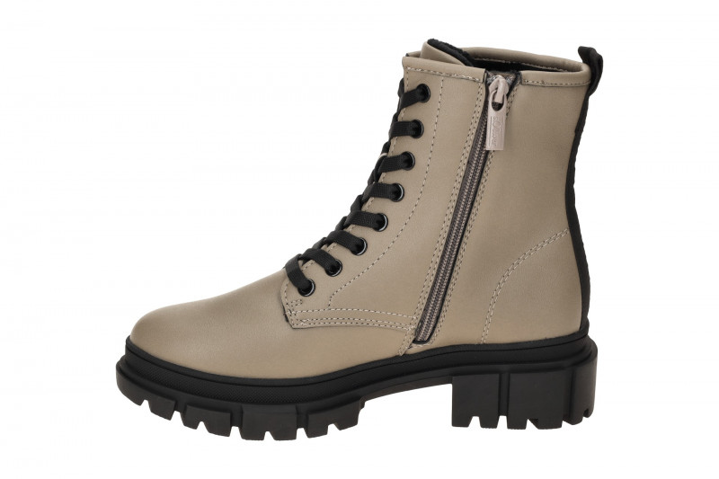 s.Oliver Stiefeletten Damen Boots taupe dünn gefüttert 5-25210