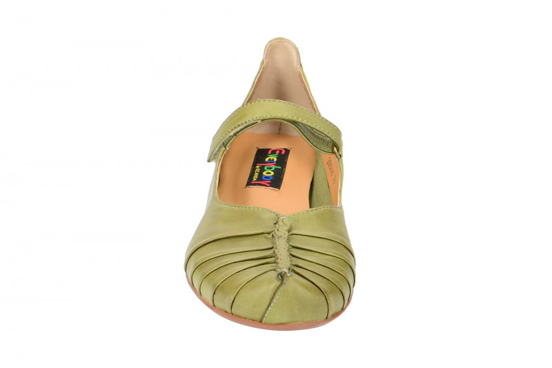 Everybody Riemchen Pumps grün