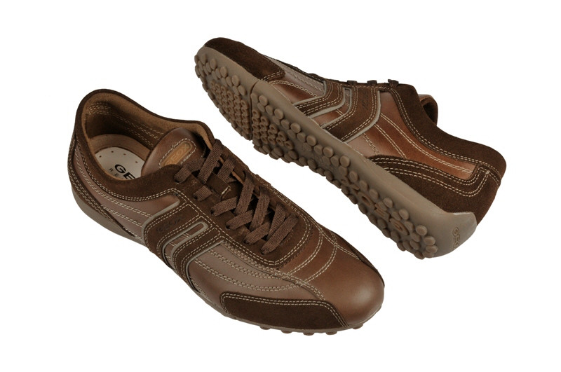 Geox Bis Schuhe braun coffee Sneaker