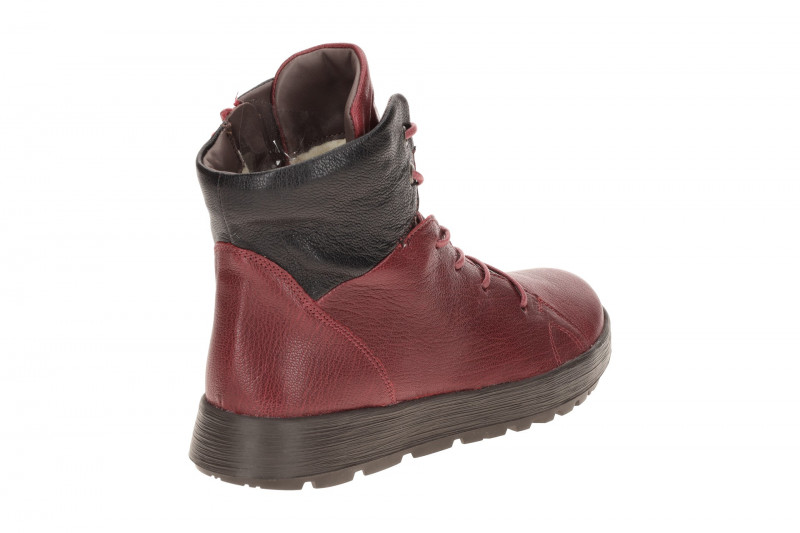 Think Comoda Stiefel rot Warmfutter 638
