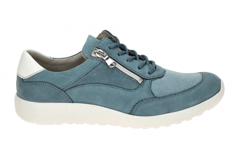 Waldläufer Ira Schuhe blau denim K-Weite OrthoTritt