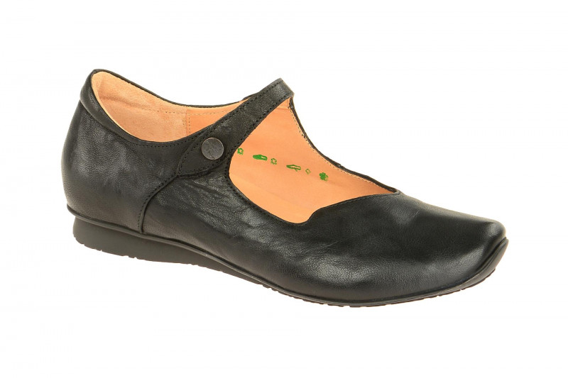 Think Chilli Slipper Schuhe schwarz 2-82107-00