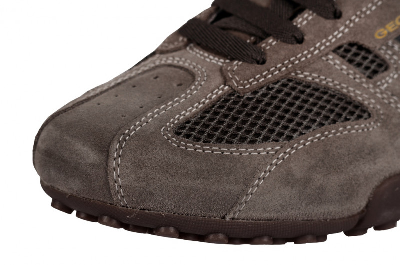 Geox Snake M Schuhe in taupe grau U1107M