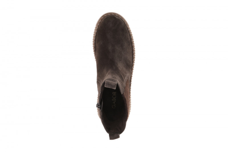 Gabor Stiefel braun Velour Plateau Boots 8014.01.004