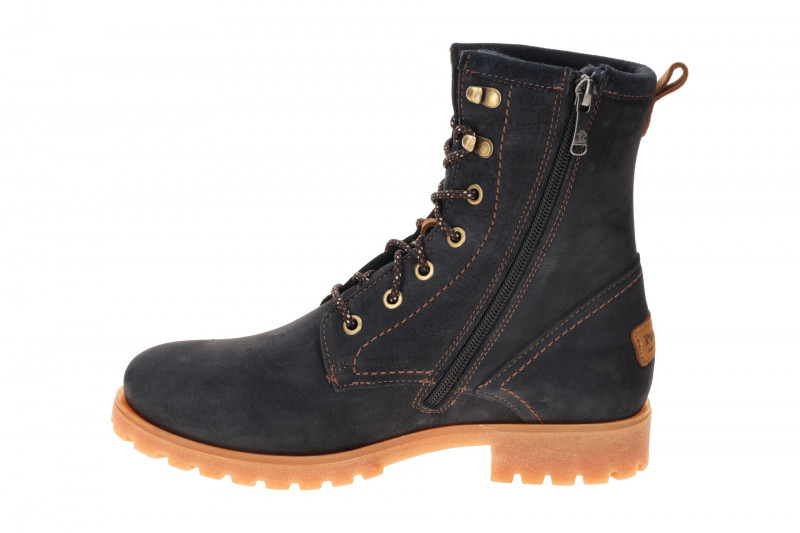 Panama Jack Fryda Igloo B2 Stiefel blau Lammfell Warmfutter