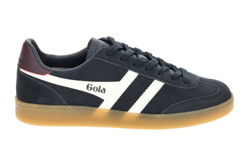 Gola Viper Schuhe Sneakers blau weiß Herren Velour CMB735