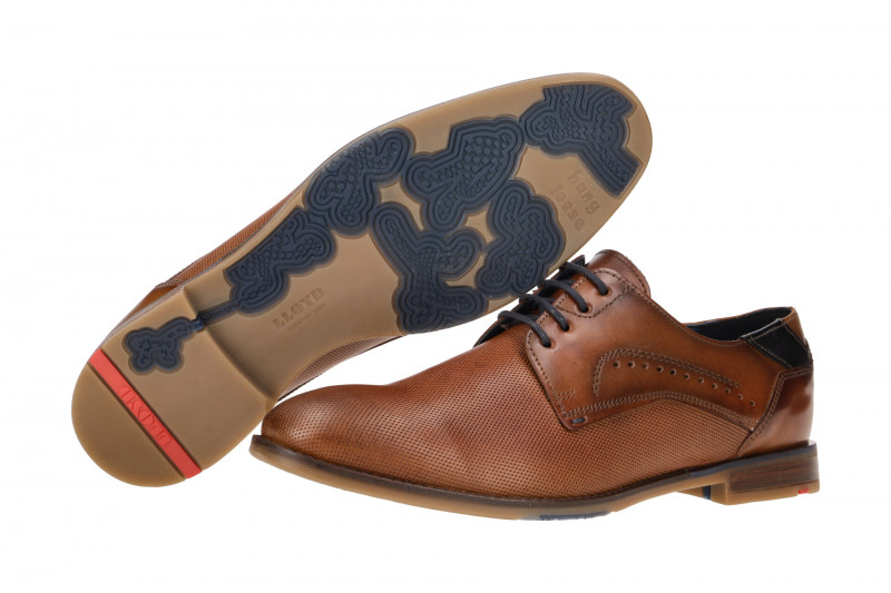 Lloyd Namir Business Schuhe braun perforiert 13-076-03