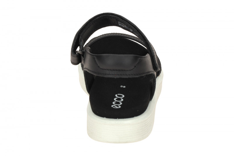 Ecco Soft Sandalen schwarz Riemen 238823