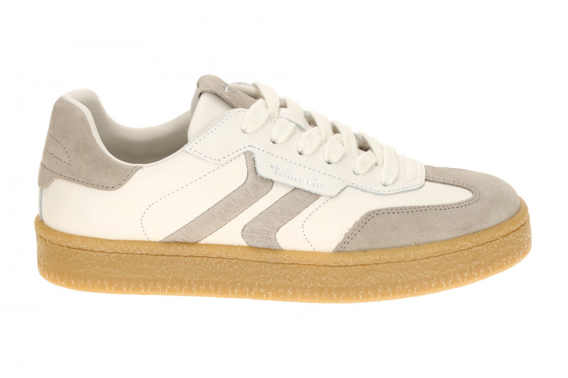 Tamaris Schuhe Sneaker weiß grau 23723