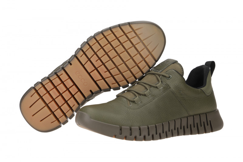 Ecco Gruuv Schuhe grün Sneakers GORE-TEX 525224