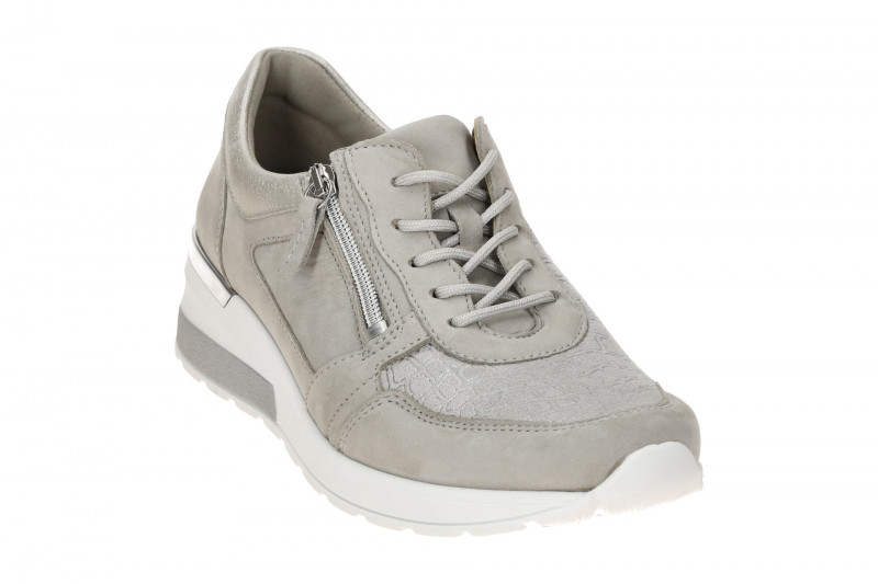 Waldläufer Clara Schuhe Sneaker stein grau H-Weite OrthoTritt 939H01
