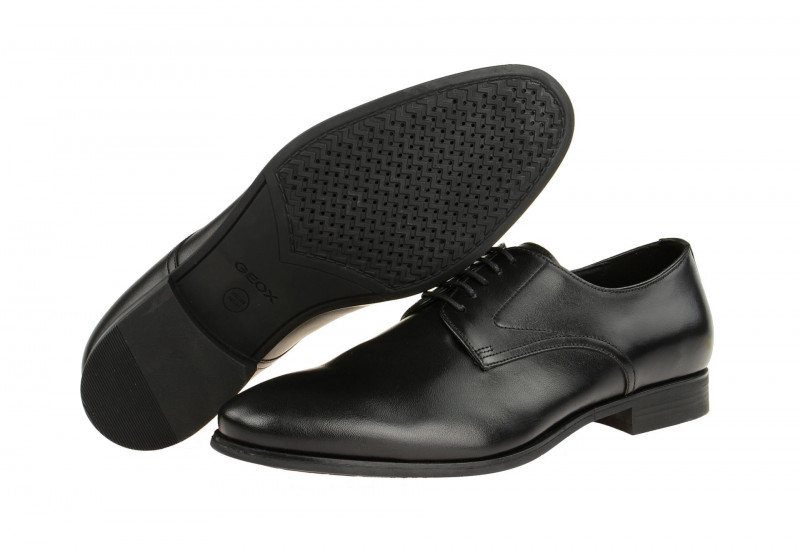 Geox Albert Schuhe schwarz Extra Weit - U44W3B
